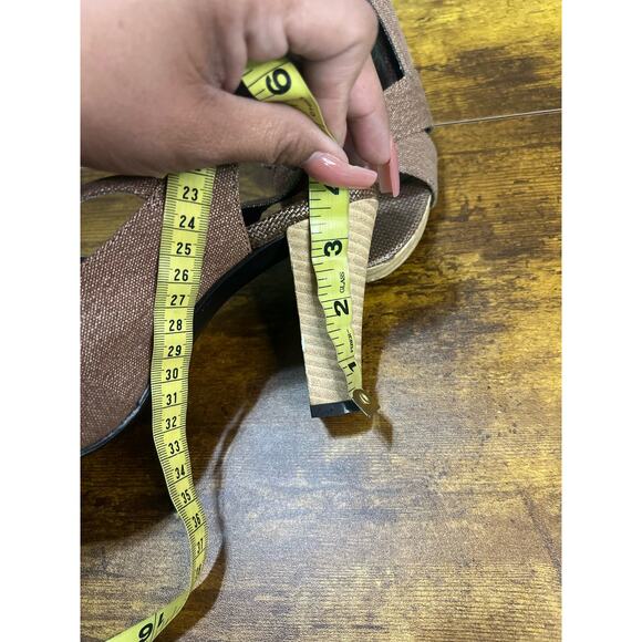 Vintage MUDD women sz 7.5 Kinsey strappy y2k teen spirit heeled sandal 0908 - Picture 8 of 9